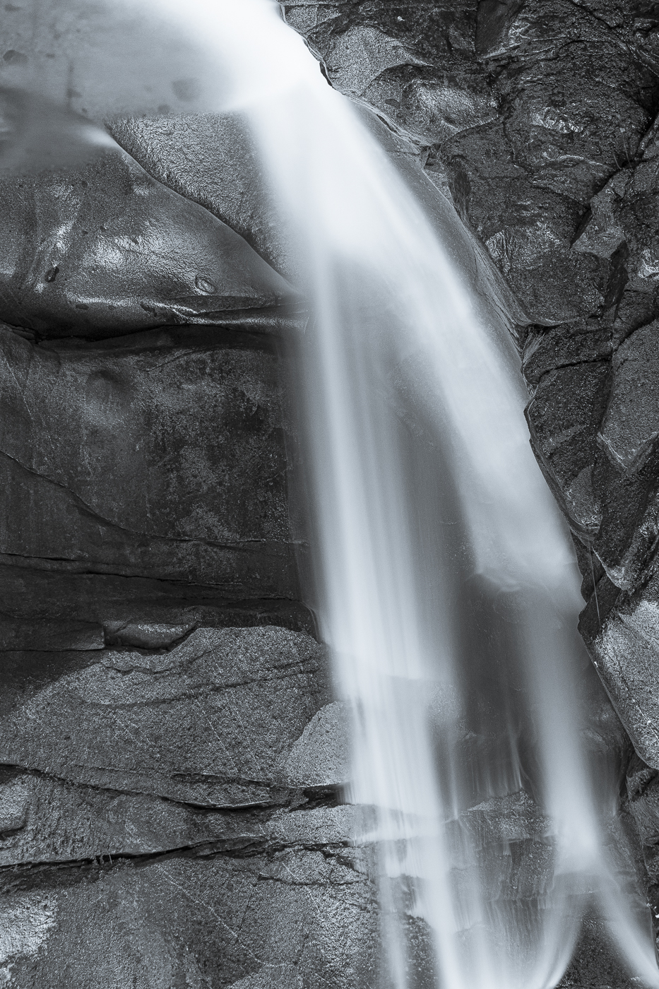 Waterfall at Cypress Falls